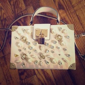 Cream Aldo Square Bag